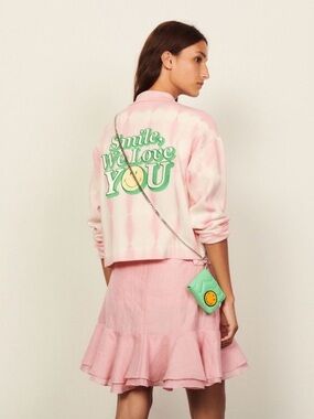 Sandro Emmery Knit Cardigan Sweater